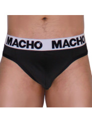 MACHO MTG002 TANGA NEGRO NEGRO M