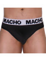 MACHO MTG002 TANGA NEGRO NEGRO M