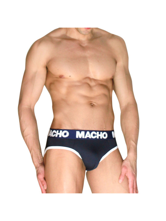 MACHO MCH008 SLIP CLASICO AZUL MARINO M