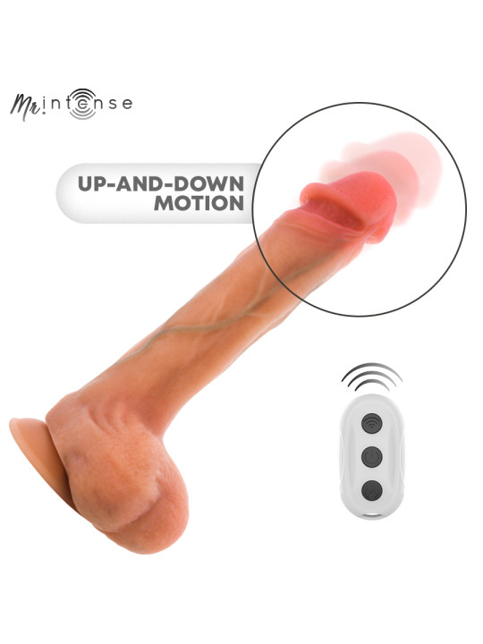 MR INTENSE BRADLEY DILDO VIBRADOR SILICONA CON EFECTO CALOR Y CONTROL REMOTO 21 CM O 42 CM