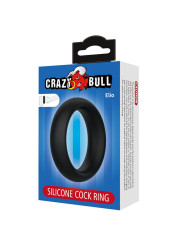 CRAZY BULL ELIO ANILLO PARA PENE SILICONA NEGRO