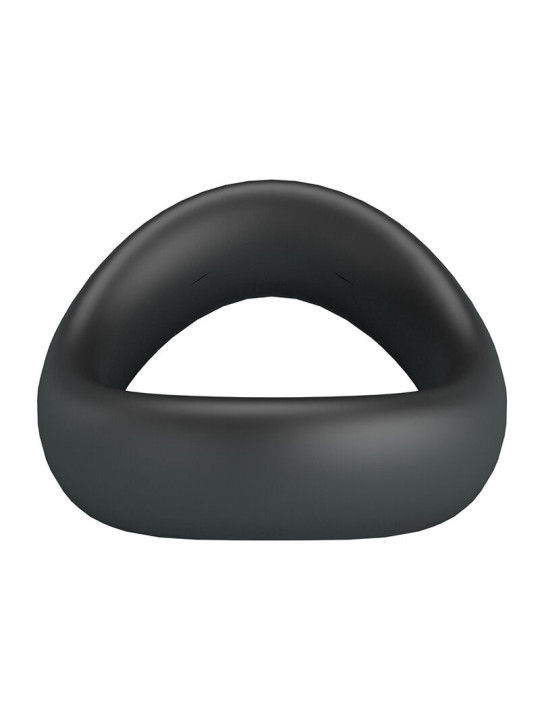 CRAZY BULL VALEN ANILLO PARA PENE ERGONOMICO SILICONA NEGRO