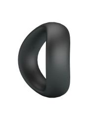 CRAZY BULL VALEN ANILLO PARA PENE ERGONOMICO SILICONA NEGRO