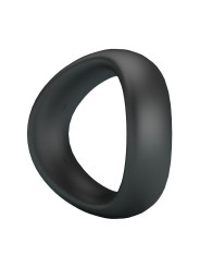 CRAZY BULL VALEN ANILLO PARA PENE ERGONOMICO SILICONA NEGRO