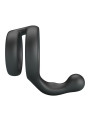 CRAZY BULL YANCY ANILLO DOBLE PARA PENE Y TESTICULOS SILICONA NEGRO