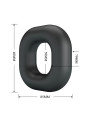 CRAZY BULL WALDEN ANILLO PARA PENE SUPER SOFT SILICONA NEGRO