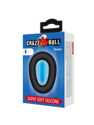 CRAZY BULL VESPER ANILLO PARA PENE SUPER SOFT SILICONA NEGRO