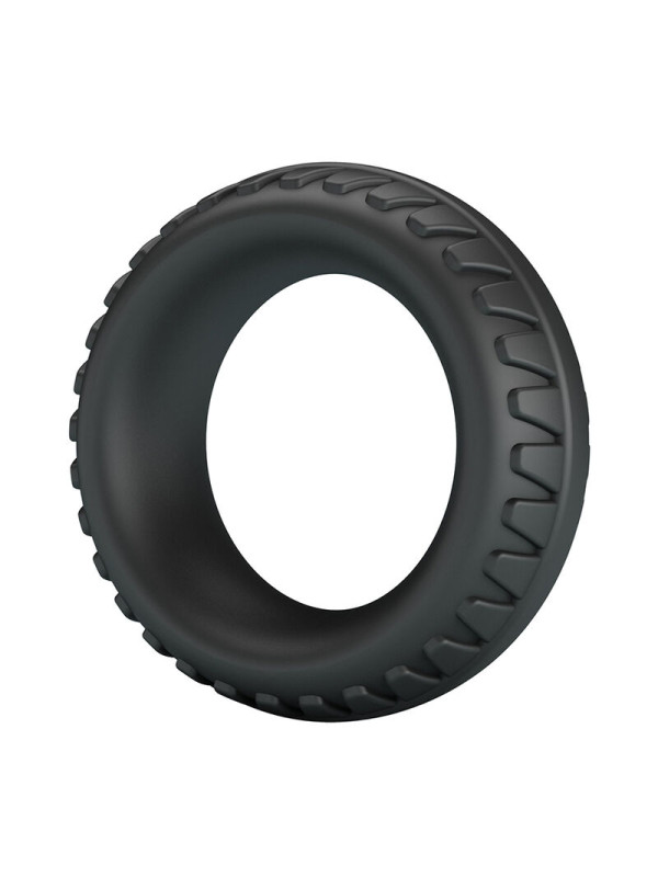 CRAZY BULL MERRITT ANILLO PARA PENE TEXTURIZADO SILICONA NEGRO