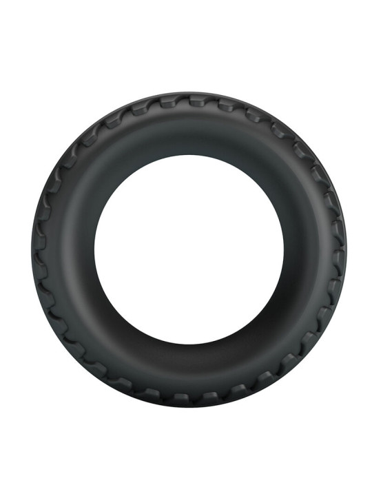 CRAZY BULL MERRITT ANILLO PARA PENE TEXTURIZADO SILICONA NEGRO