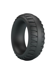 CRAZY BULL MERRITT ANILLO PARA PENE TEXTURIZADO SILICONA NEGRO