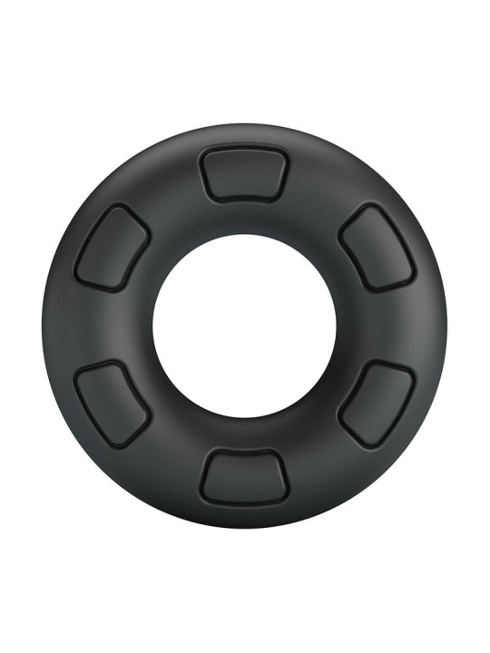 CRAZY BULL BERTRAM ANILLO PARA PENE SUPER SOFT SILICONA NEGRO