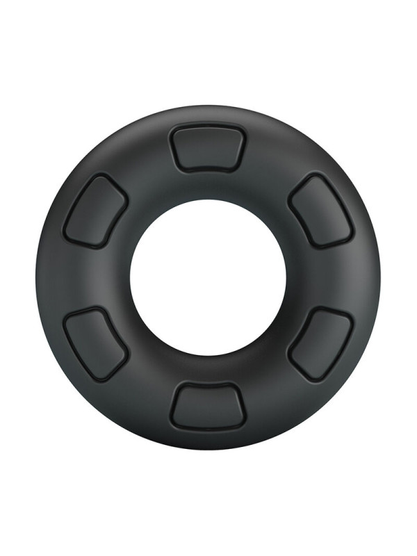 CRAZY BULL BERTRAM ANILLO PARA PENE SUPER SOFT SILICONA NEGRO