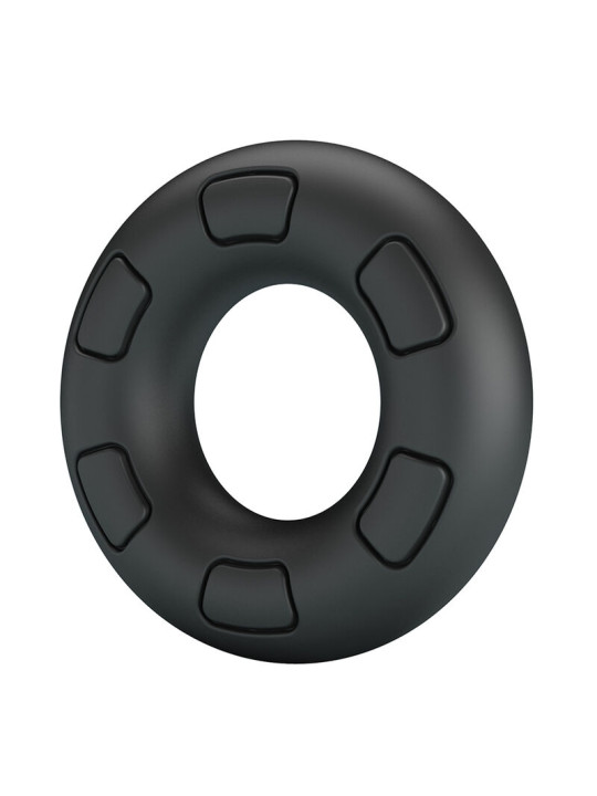 CRAZY BULL BERTRAM ANILLO PARA PENE SUPER SOFT SILICONA NEGRO