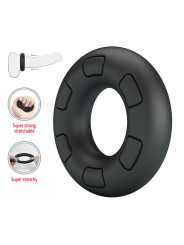 CRAZY BULL BERTRAM ANILLO PARA PENE SUPER SOFT SILICONA NEGRO
