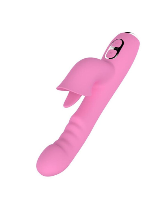 NALONE T MAY VIBRADOR RABBIT CON EMPUJE Y MOVIMIENTO OSCILANTE