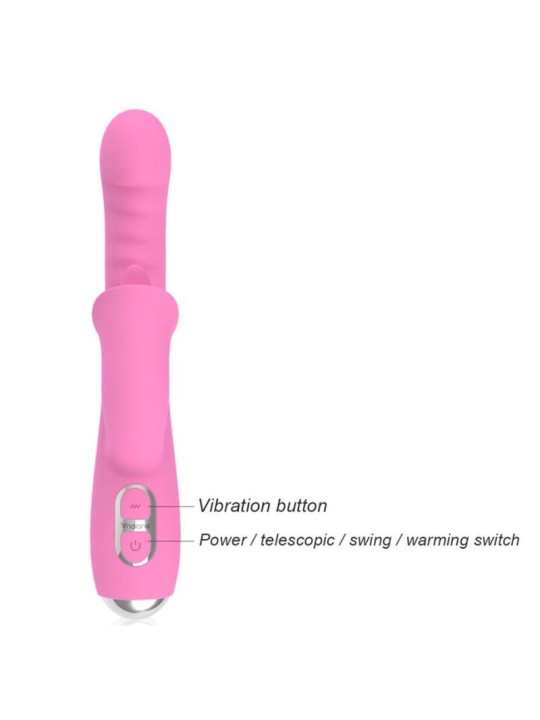 NALONE T MAY VIBRADOR RABBIT CON EMPUJE Y MOVIMIENTO OSCILANTE