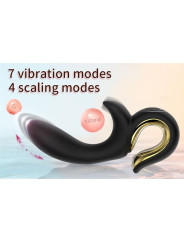 NALONE LULU VIBRADOR RABBIT CON EMPUJE NEGRO