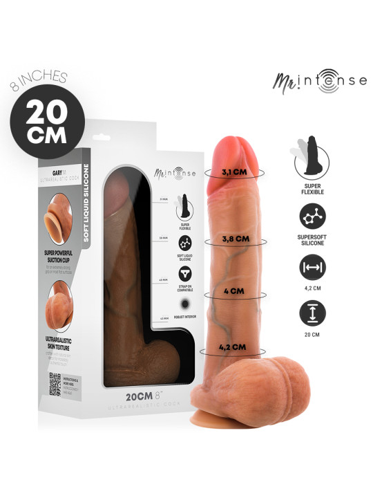 MR INTENSE GARY M DILDO SILICONA 20 CM O 42 CM