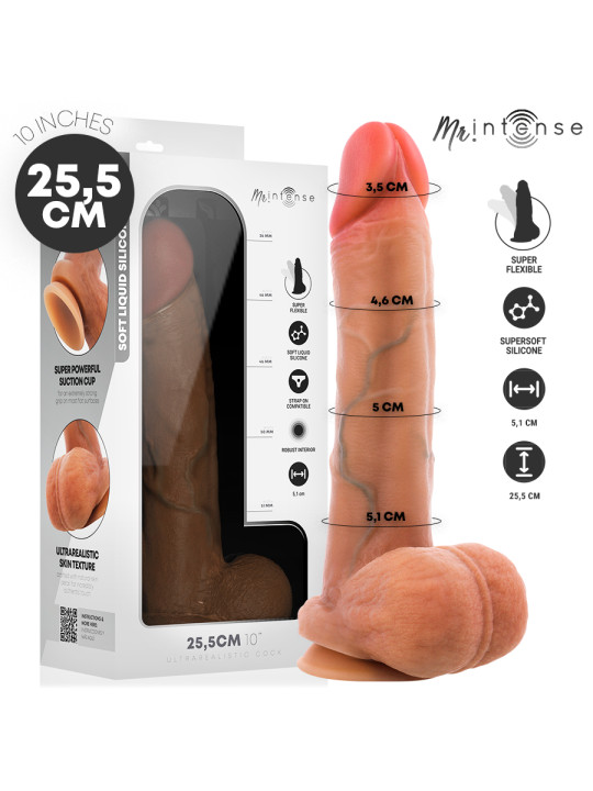 MR INTENSE GARY XL DILDO SILICONA 255 CM O 51 CM