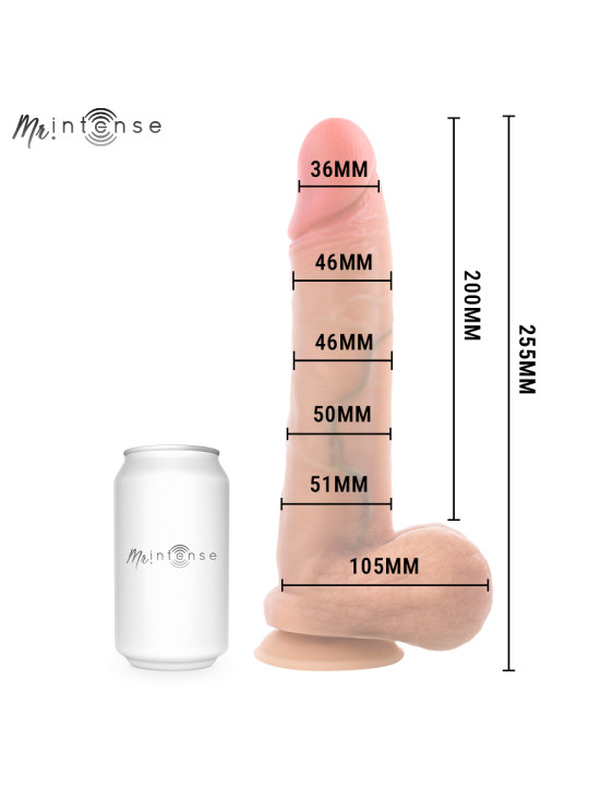 MR INTENSE GARY XL DILDO SILICONA 255 CM O 51 CM