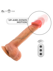 MR INTENSE LOGAN DILDO VIBRADOR SILICONA CON EFECTO CALOR Y CONTROL REMOTO 20 CM O 41 CM