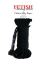 FETISH FANTASY SERIES CUERDA DE SEDA DELUXE NEGRA 975 M