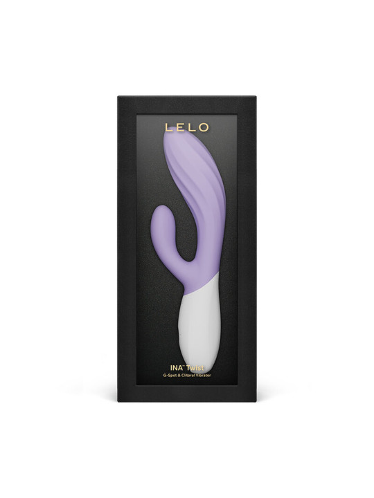 LELO INA TWIST VIBRADOR RABBIT PUNTO G Y CLITORIS LAVANDA