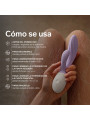 LELO INA TWIST VIBRADOR RABBIT PUNTO G Y CLITORIS LAVANDA