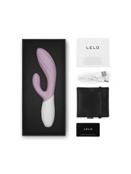 LELO INA TWIST VIBRADOR RABBIT PUNTO G Y CLITORIS ROSA
