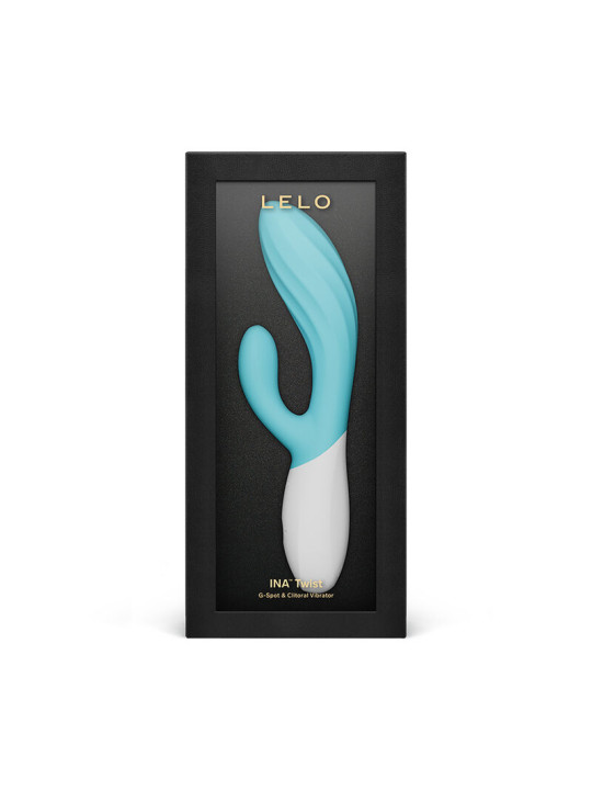 LELO INA TWIST VIBRADOR RABBIT PUNTO G Y CLITORIS TURQUESA