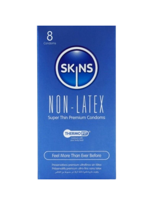 SKINS PRESERVATIVOS SIN LATEX PACK 8