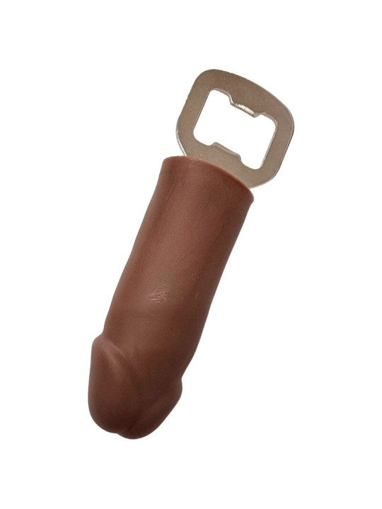 DIABLO PICANTE ABRIDOR CON FORMA PENE GOMA MULATO