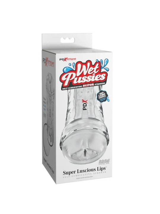 PDX EXTREME WET PUSSIES SUPER LUSCIOUS LIPS MASTURBADOR MASCULINO