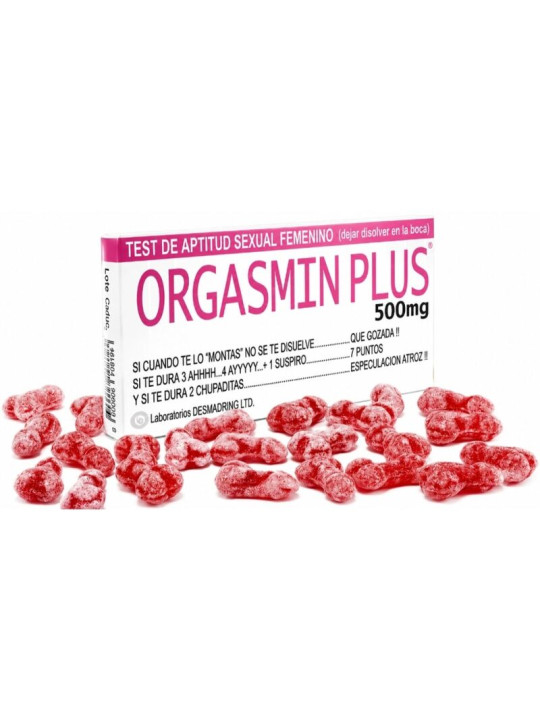 DIABLO GOLOSO ORGASMIN PLUS CAJA DE CARAMELOS FEMENINO