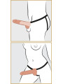 FETISH FANTASY SERIES ARNES AJUSTABLE PENE REALISTICO CON TESTICULOS SQUIRTING 19 CM