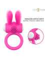 INTENSE HOPPS ANILLO PARA PENE VIBRADOR CON ESTIMULACION CLITORIANA ROSA
