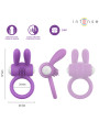 INTENSE HOPPS ANILLO PARA PENE VIBRADOR CON ESTIMULACION CLITORIANA MORADO