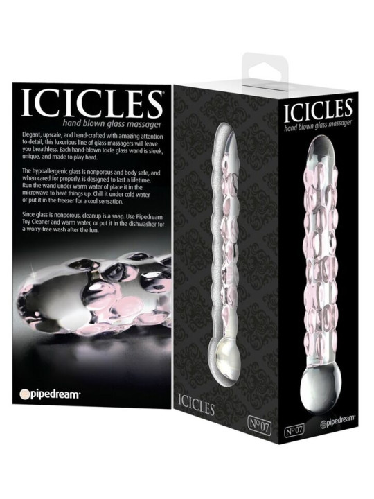 ICICLES N 07 MASAJEADOR DE VIDRIO